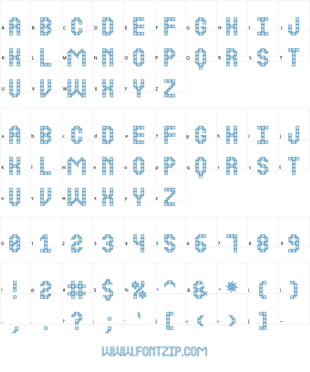 Boulding Work St Font Character